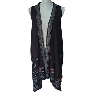 Johnny Was Embroidered Bohemian Vest